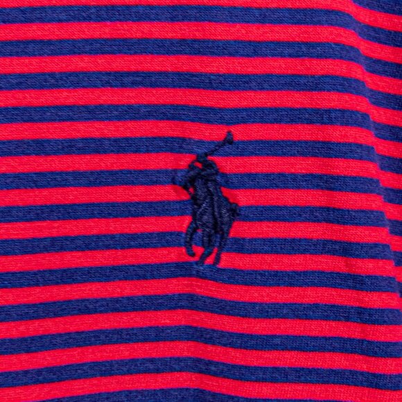 Polo Ralph Lauren Pony Striped T-Shirt 2XB Preppy Streetwear Hip Hop - Picture 4 of 5